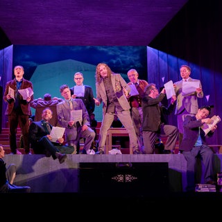 Die Meistersinger von Nürnberg am Theater Ulm: Girard Rhoden, Gaëtan Chailly, Dae-Hee Shin, Héctor Ángel García Blasco, Martin Gäbler, Guido Jentjens, Markus Francke, Michael Burow-Geier, Cornelius Burger, Thomas Schön, Young-Jun Ha
