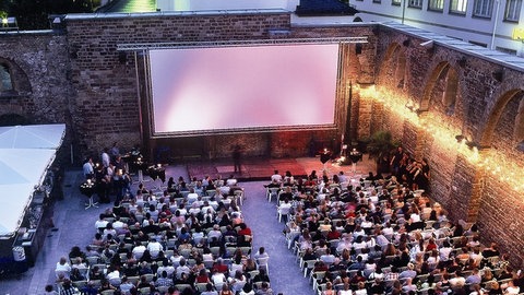 Auch in Frankenthal (Pfalz) wird es in diesem Jahr wieder ein Open Air Kino geben, und zwar in einer historischen Kulisse: der Ruine Erkenbert. | Open Air Kinos in und um Rheinland-Pfalz 