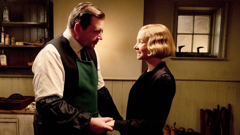 John Bates (Brendan Coyle) und Anna Bates, geb. Smith (Joanne Froggatt) in Downton Abbey