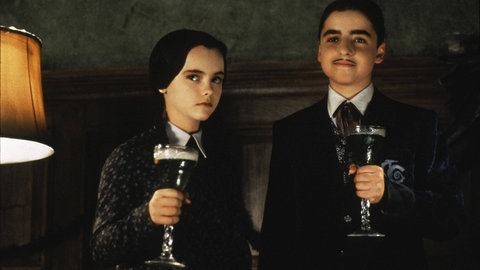 Christina Riccis als sarkastisch, emotionslose Wednesday Addams