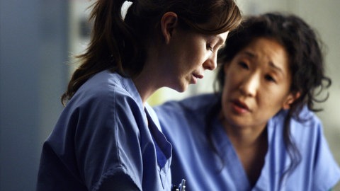 Grey's Anatomy: Meredith (Ellen Pompeo) und Cristina (Sandra Oh)