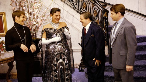 Roger Bart, Gary Beach, Nathan Lande und Matthew Broderick in „The Producers“ (2005)