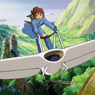 Filmszene aus „Nausicaä aus dem Tal der Winde“ (1984).