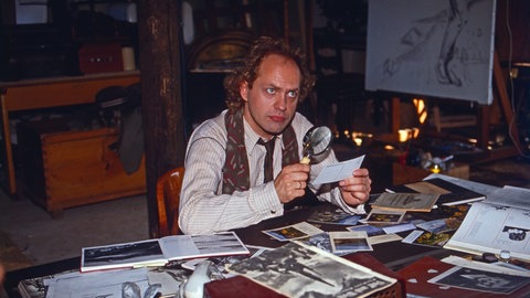 Uwe Ochsenknecht und Götz Georgi in dem Film "Schtonk!", 1992