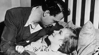 GUSTAV FRÖHLICH (Alexander), HILDEGARD KNEF (Marina) in "Die SünderinDie Suenderin" (1951)