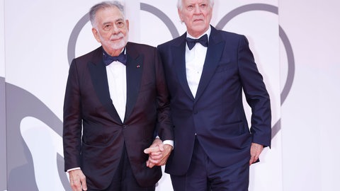 Francis Ford Coppola und Werner Herzog bei der Opening Ceremony mit der Premiere des Kinofilms La Grazia Grace auf der Biennale di Venezia 2025