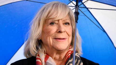Regisseurin Margarethe von Trotta bei der Premiere des Kinofilms "Ingeborg Bachmann - Reise in die Wüste" im City Kino. München (2023)