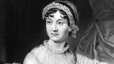 Porträt von Jane Austen