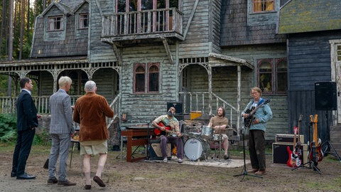 Szene aus dem Kinofilm "Therapie für Wikinger"