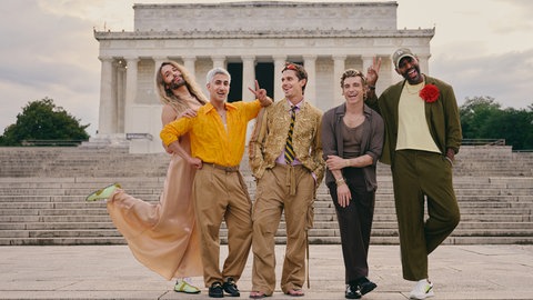 Jonathan Van Ness, Tan France, Antoni Porowski, Jeremiah Brent und Karamo Brown.