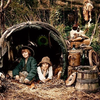 Leon Seidel and Louis Hoffmann im Tom Sawyer, Film 2011.