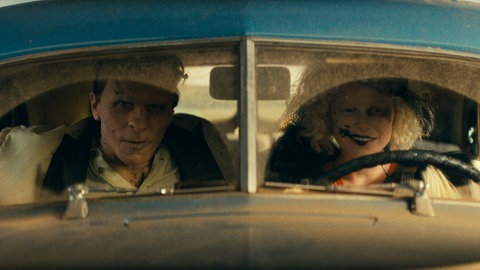 Filmstill „The Bride! – Es lebe die Braut“. Regie: Maggie Gyllenhaal. Mit Jessie Buckley, Jake Gyllenhaal, Christian Bale u.a.