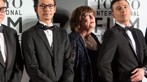 Die Casting-Direktorin Debbie McWilliams mit Jury beim Tokio International Film Festival (TIFF)