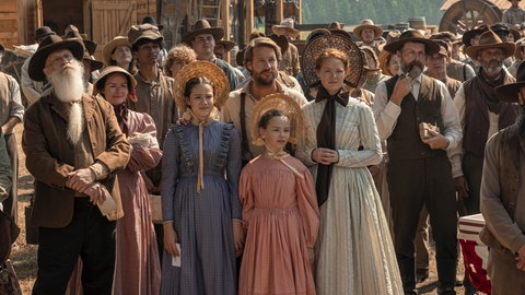 Szene aus dem Reboot von „Unsere kleine Farm“ auf Netflix