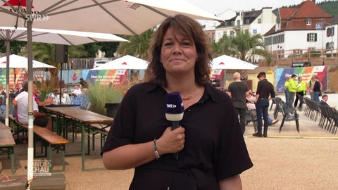 SWR-Reporterin Alex Daub