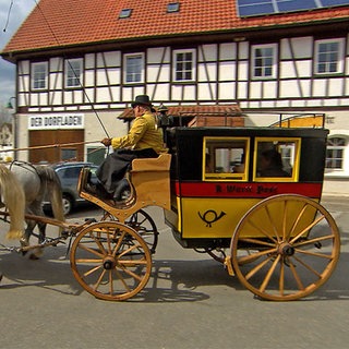 Postkutsche in Feldstetten