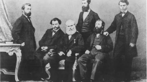 Alte Schwarz-Weiß Aufnahme