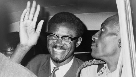Patrice Lumumba, erster Premierminister des unabhängigen Kongo