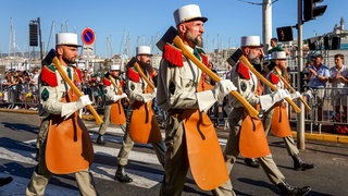 Soldaten der französischen Fremdenlegion