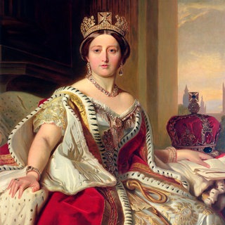 Königin Victoria, 1859. Victoria (1819-1901) trat 1837 die Nachfolge ihres Onkels Wilhelm IV. auf dem Thron an.