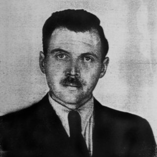 Josef Mengele, aufgenommen in Buenos Aires von einem Polizeibeamten 1956