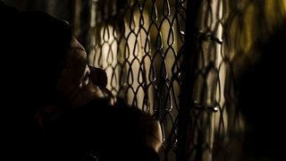 Schattenhaftes Gitter. Symbolbild Gefängnis USA: Das "Stanford-Prison-Experiment" des kalifornischen Sozialpsychologen Philip Zimbardo gehört zu den bekanntesten Experimenten der Psychologie. Aus wissenschaftlicher Sicht gelten Versuchsaufbau und -verlauf heute als fragwürdig. Trotzdem hatte es einen großen Einfluss. 