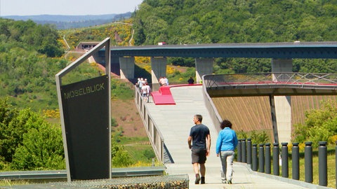 Die Hochmoselbrücke in Bernkastel-Wittlich