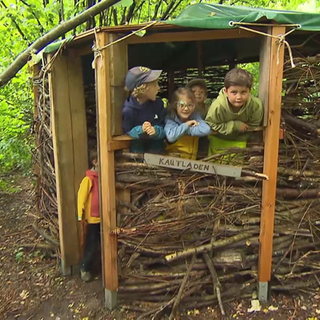 Kinder in Leutkircher Waldkita