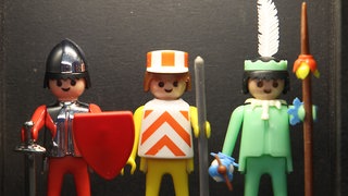 Die ersten Playmobilfiguren aus dem Jahr 1974