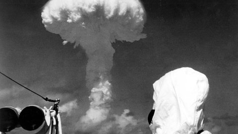 Atom- und Wasserstoffbombentests der Operation Grapple auf Kirimati