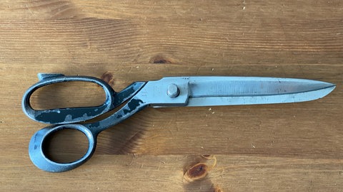 Die Schneiderschere der Mutter von Cem Özdemir