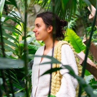 Annika Knell unterwegs im Grünen