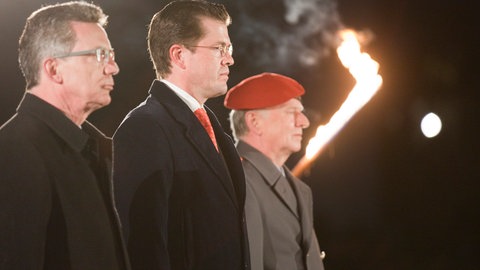 Zapfenstreich für Karl Theodor zu Guttenberg am 10.03.2011