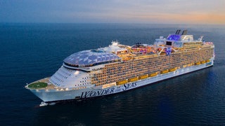 The Wonder of the Seas is a cruise ship operated by Royal Caribbean International, one of the largest cruise ships by gross tonnage in the world.