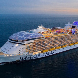 The Wonder of the Seas is a cruise ship operated by Royal Caribbean International, one of the largest cruise ships by gross tonnage in the world.