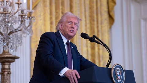 Präsident der Vereinigten Staaten Donald Trump