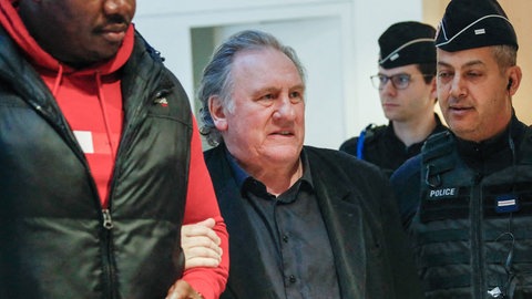 Gérard Depardieu vor Gericht 