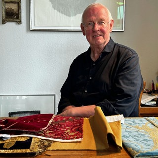 Der Stuttgarter Textildesigner Karl Höing