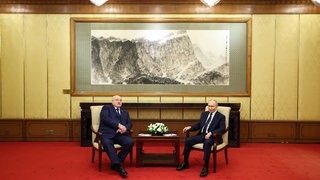 Alexander Lukashenko und Vladimir Putin