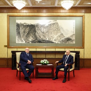 Alexander Lukashenko und Vladimir Putin