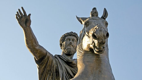 Reiterstandbild des Kaisers Marc Aurel, Piazza del Campidoglio