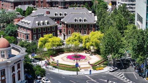 „Pocket-Park“ in China