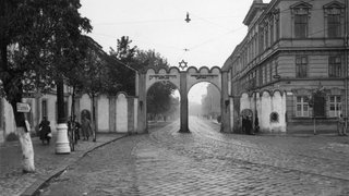 Eingang zum Ghetto in Krakau