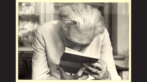 Stefan George, wohl am 12.7.1933