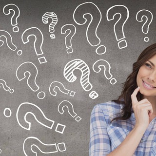 Frau denkt nach. Symbolfoto.