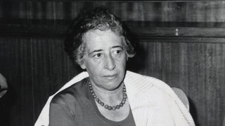 Hannah Arendt, deutsche Politologin und Schriftstellerin, Hamburg, 1959