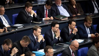 Mitglieder der Jungen Gruppe der Union im Bundestag