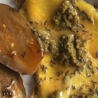 Provencalisches Tapenade-Omelette