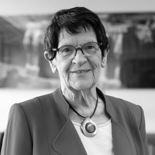 Rita Süssmuth (CDU), ehemalige Bundestagspräsidentin in ihrem Büro im Deutschen Bundestag im Jahr 2020