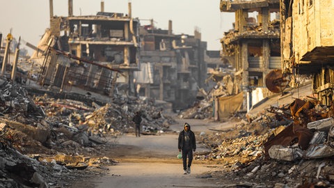 Vertriebene Palästinenser leiden unter harten Bedingungen in Gaza.